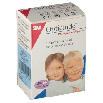 3m opticlude 20 parches pq