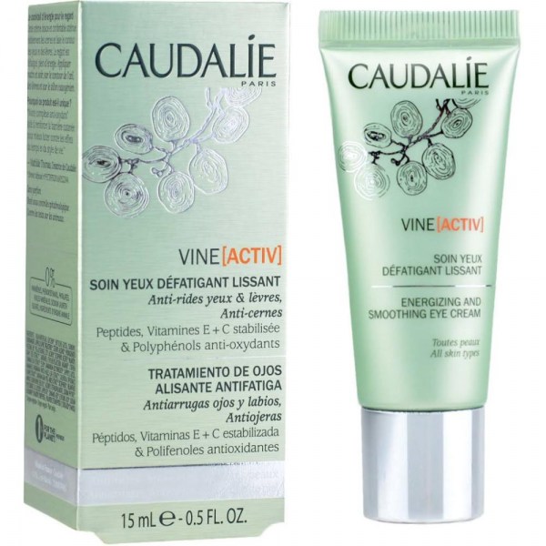 caudalie vineactiv tratamiento alisante de ojos antifatiga 15 ml