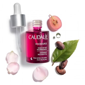 caudalie vinosource aceite de noche nutritivo 30 ml