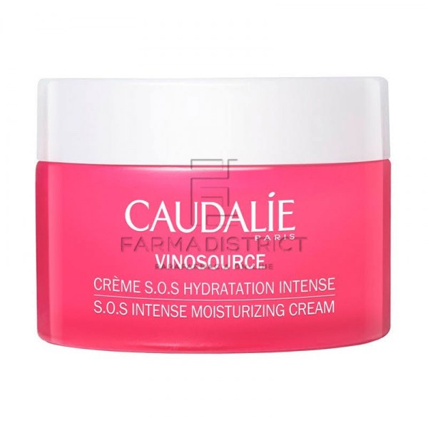 caudalie vinosource crema sos hidratacion intensa 50 ml