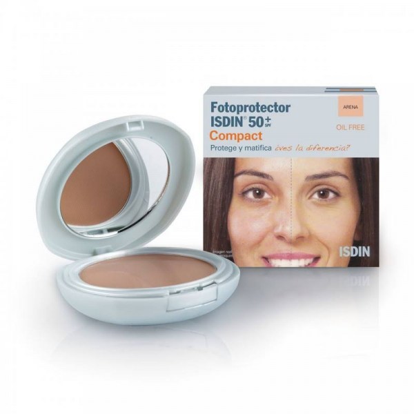 isdin fotoprotector compact 50 arena 10 gr