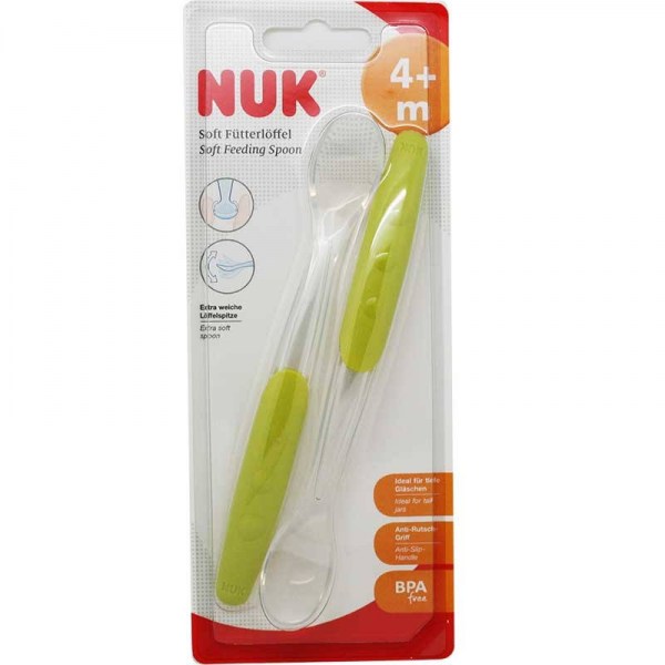 nuk cuchara silicona easy learning 2un
