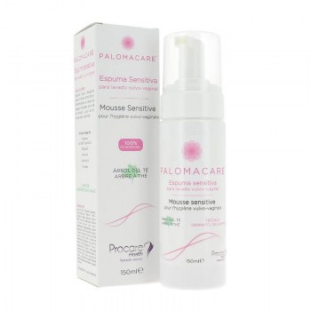 palomacare espuma sensitiva vaginal 150m