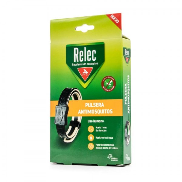 relec pulsera adulto negra